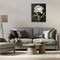 Stupell Industries Peony on Black Framed Giclee Wall Art Design by Danhui Nai
